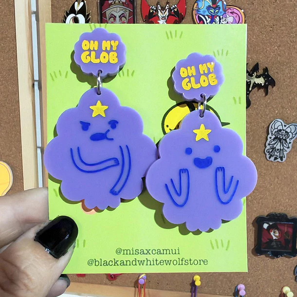 Hora de Aventura - Princesa Grumosa Aros 2