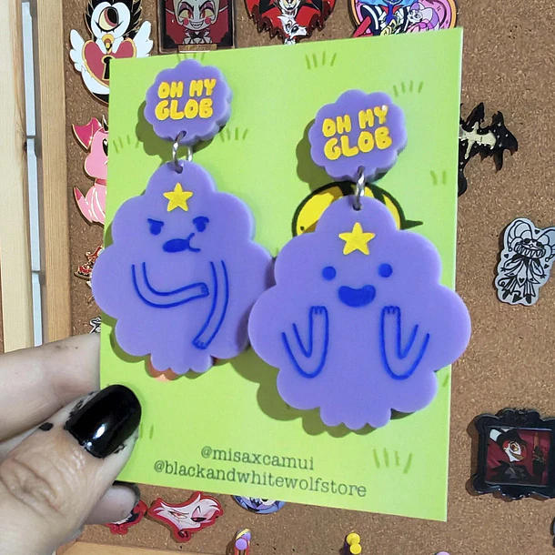 Hora de Aventura - Princesa Grumosa Aros 3