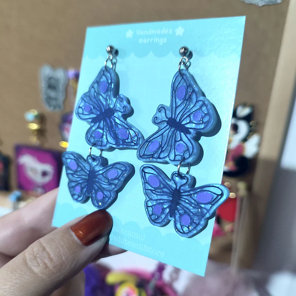 Laika - El cadaver de la Novia Mariposas Aros 3