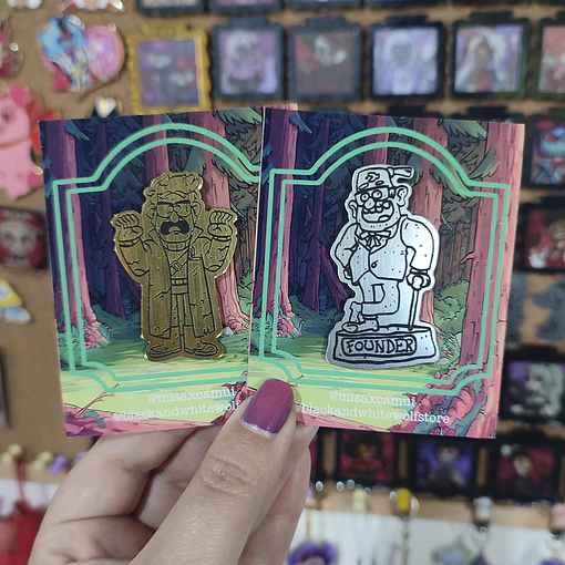 Gravity Falls - Stanford y Stanley Pines Pins