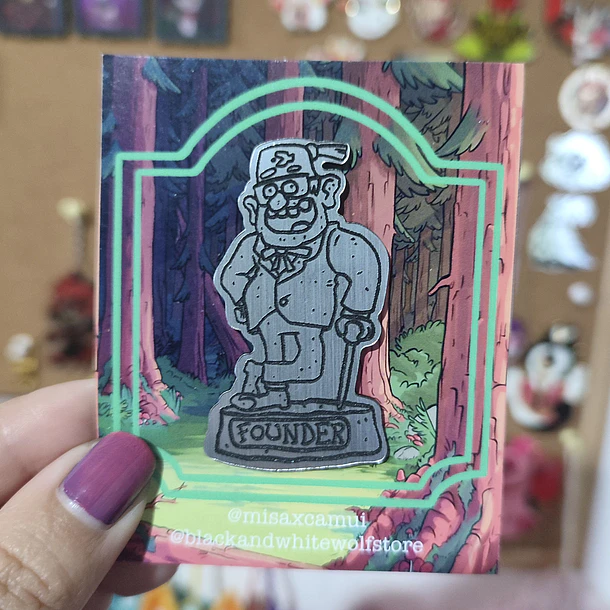 Gravity Falls - Stanford y Stanley Pines Pins 6