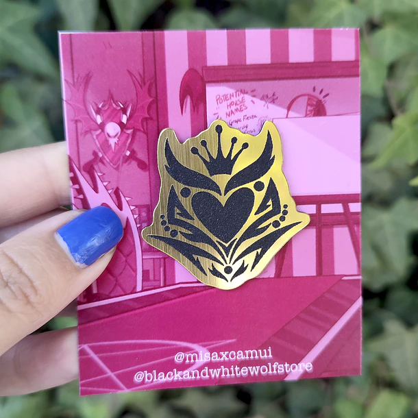 Helluva Boss - Stolas Logo Pin  6