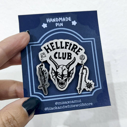 Stranger Things - Hellfire Club Pin 