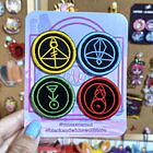 La Casa Búho - Glifos Parches  1