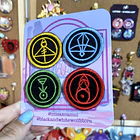 La Casa Búho - Glifos Parches  3