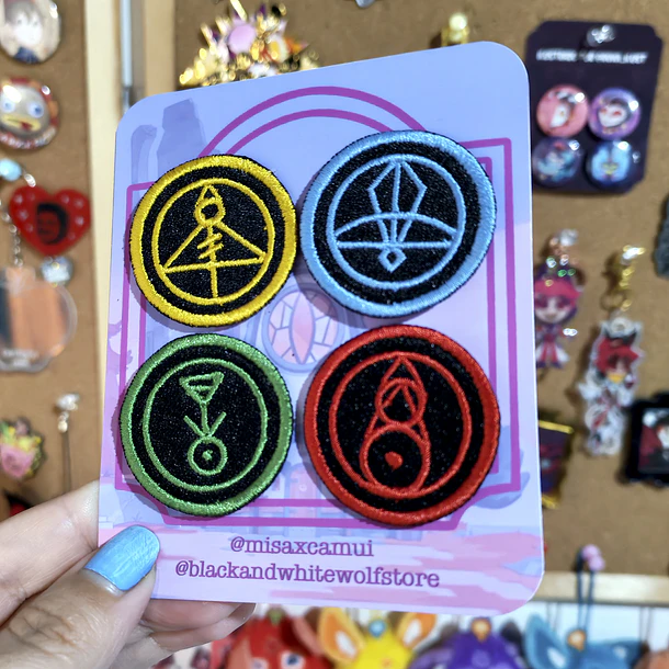 La Casa Búho - Glifos Parches  3