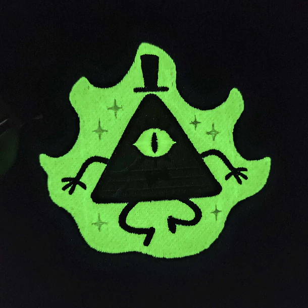 Gravity Falls - Bill Cipher Parche  3