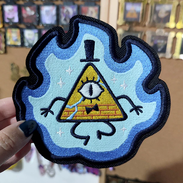 Gravity Falls - Bill Cipher Parche  4