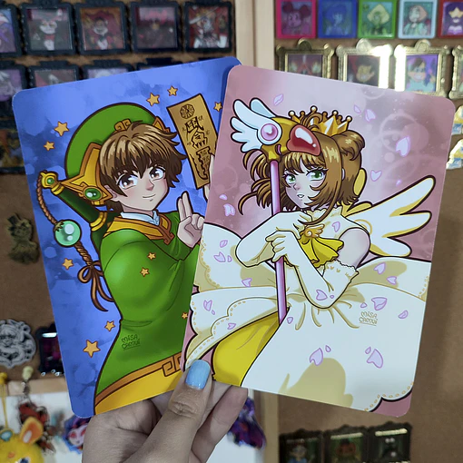 Sakura Card Captor - Sakura y Shaoran Print REBAJADOS