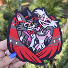 Hazbin Hotel - Husk y Angel Parche  3