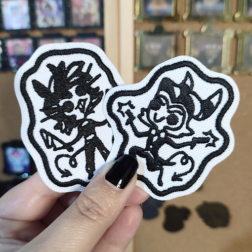 Helluva Boss - Millie y Moxxie Parche 