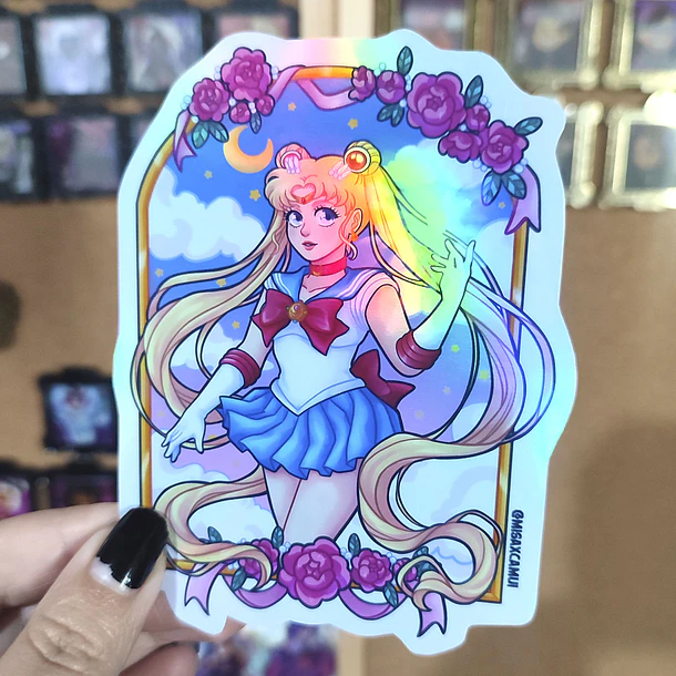 Sailor Moon - Serena Sticker Holografico 2