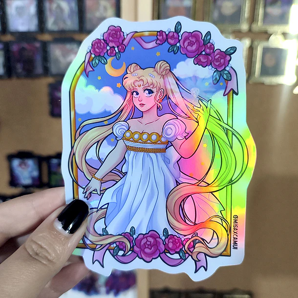 Sailor Moon - Serena Sticker Holografico 4
