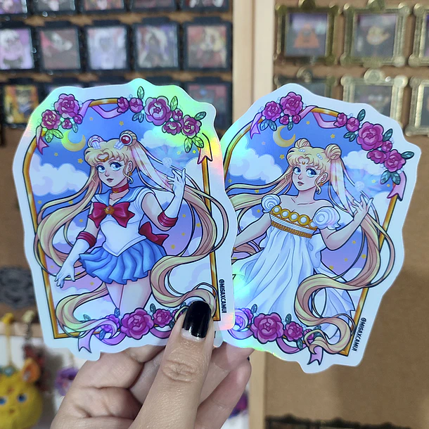 Sailor Moon - Serena Sticker Holografico 1