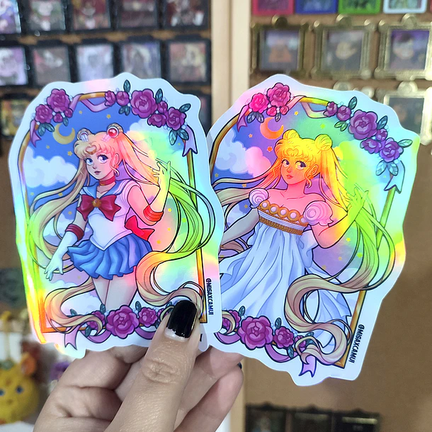 Sailor Moon - Serena Sticker Holografico 8