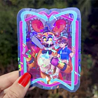Fnaf - Glamrock Freddy Sticker Holográfico 3