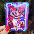 Fnaf - Glamrock Freddy Sticker Holográfico 7