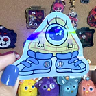 Gravity Falls - Bill chiquito Sticker Holográfico  2
