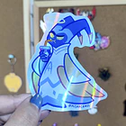 Hazbin Hotel - Adam Sticker Holográfico  3