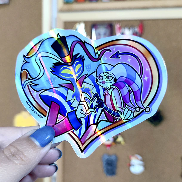 Helluva Boss - Ozzie y Fizzi Sticker 3