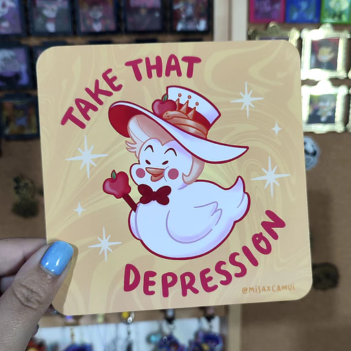 Hazbin Hotel - Patito de Lucifer Print