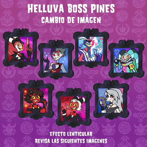 Helluva Boss - PINES LENTICULAR FANART VOL 1 1