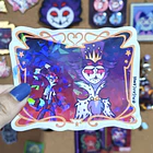 Helluva Boss - FullMoon y Mastermind Sticker Holográfico  5
