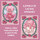 Steven Universe - Diamante Rosa y Rose Quarzo Lenticular Fanart 1