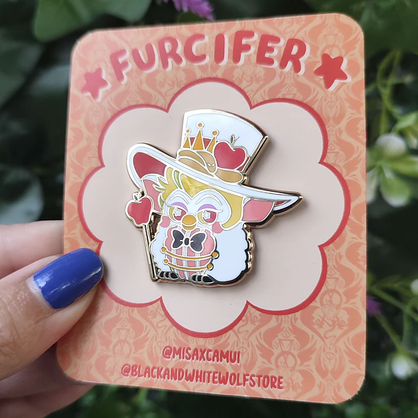 Hazbin Hotel - Furcifer Pin Esmaltado  3