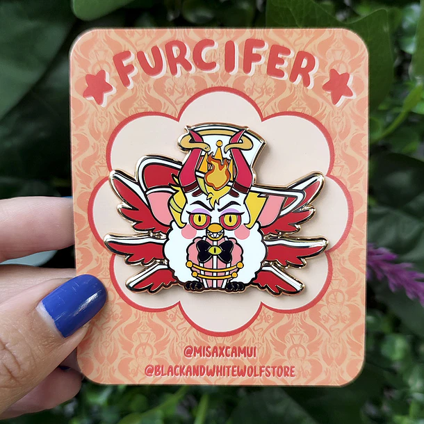 Hazbin Hotel - Furcifer Pin Esmaltado  7
