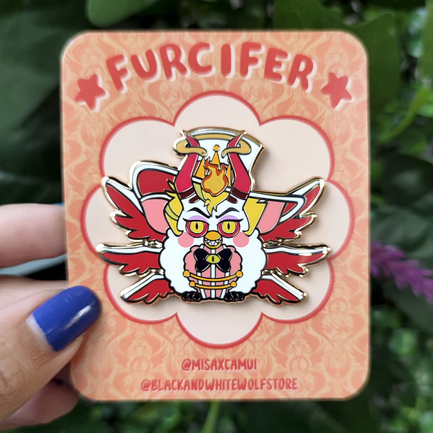 Hazbin Hotel - Furcifer Pin Esmaltado  9