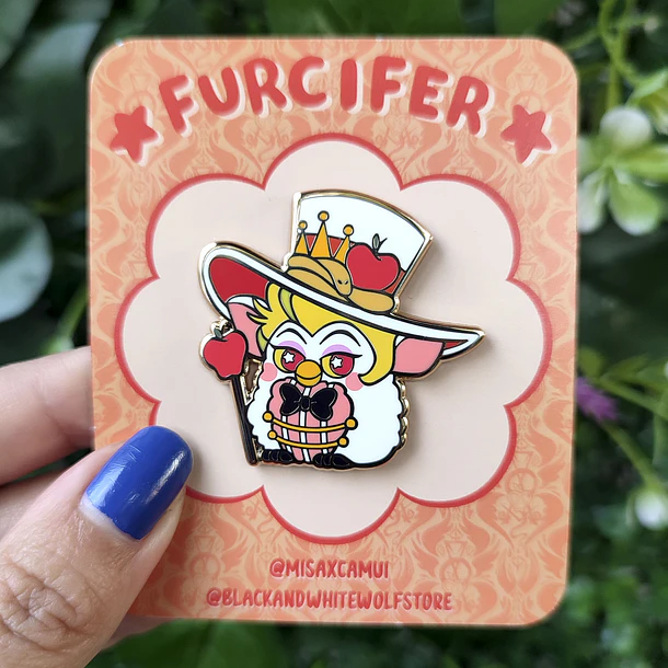 Hazbin Hotel - Furcifer Pin Esmaltado  4