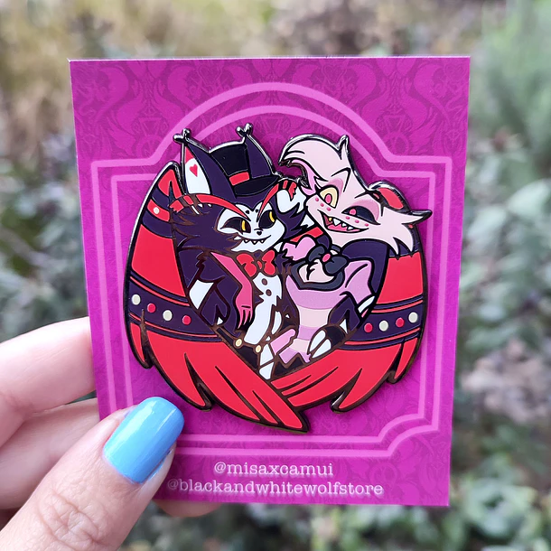 Hazbin Hotel - Huskerdust Pin Esmaltado  1