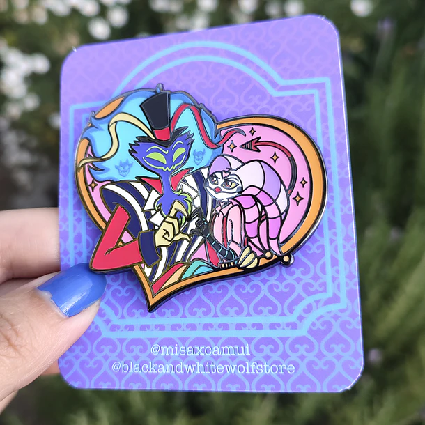 Helluva Boss - Ozzie y Fizzy Pin esmaltado  3