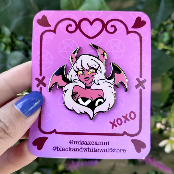 Helluva boss - Verosika Pin Esmaltado  2
