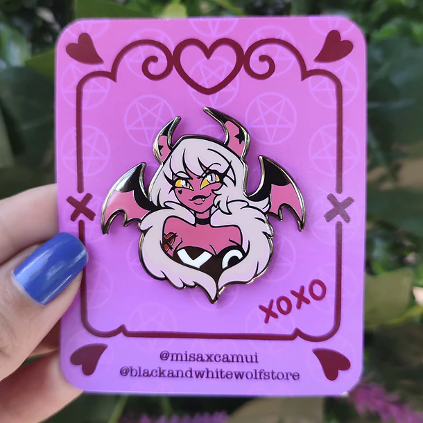 Helluva boss - Verosika Pin Esmaltado  1