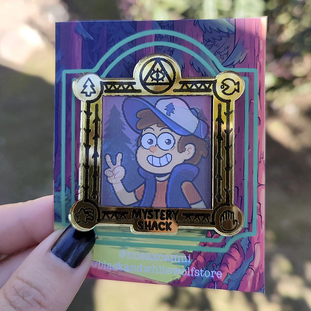 Gravity Falls - PINES LENTICULAR FANART  2