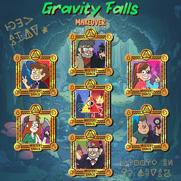 Gravity Falls - PINES LENTICULAR FANART  1