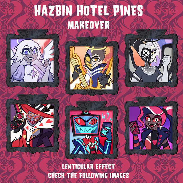Hazbin Hotel - PINES LENTICULAR FANART VOL 3 1