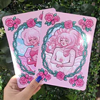 Steven Universe - DIAMANTE ROSA Y ROSE QUARZO Print 8