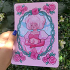 Steven Universe - DIAMANTE ROSA Y ROSE QUARZO Print 3