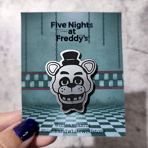 Five Nights at Freddy's - Freddy Pin Lamicoid 