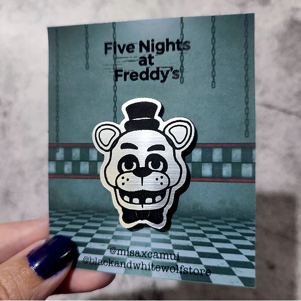 Five Nights at Freddy's - Freddy Pin Lamicoid  2
