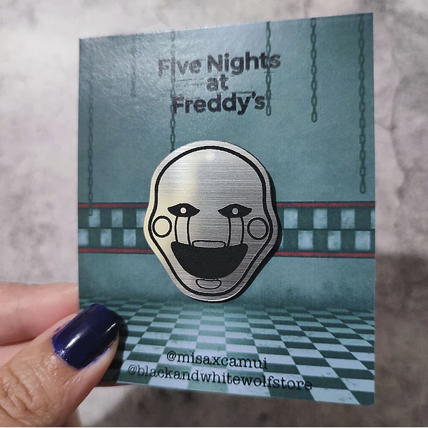 Five Nights at Freddy's - Puppet Pin Lamicoid  2