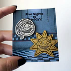 FIVE NIGHTS AT FREDDY'S - SOL y Luna PIN LAMICOID 1