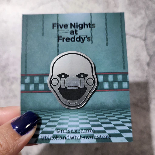 Five Nights at Freddy's - Puppet Pin Lamicoid 