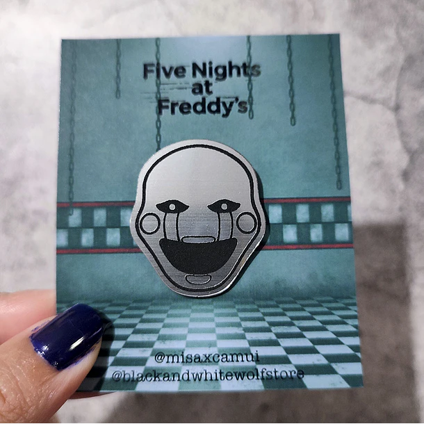 Five Nights at Freddy's - Puppet Pin Lamicoid  1