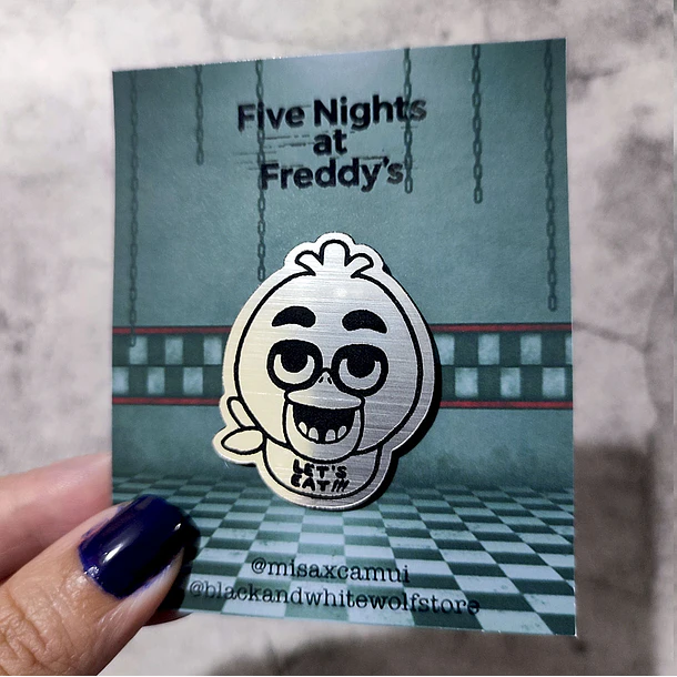 FIVE NIGHTS AT FREDDY'S - Chica PIN LAMICOID 2