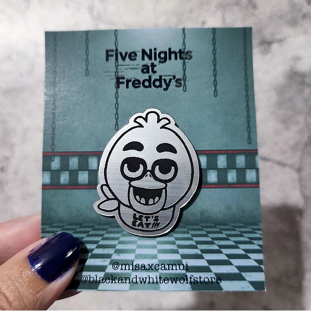 FIVE NIGHTS AT FREDDY'S - Chica PIN LAMICOID 1