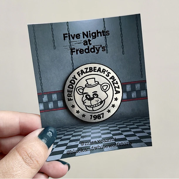 FIVE NIGHTS AT FREDDY'S - Fazbear's Pizza PIN LAMICOID 1